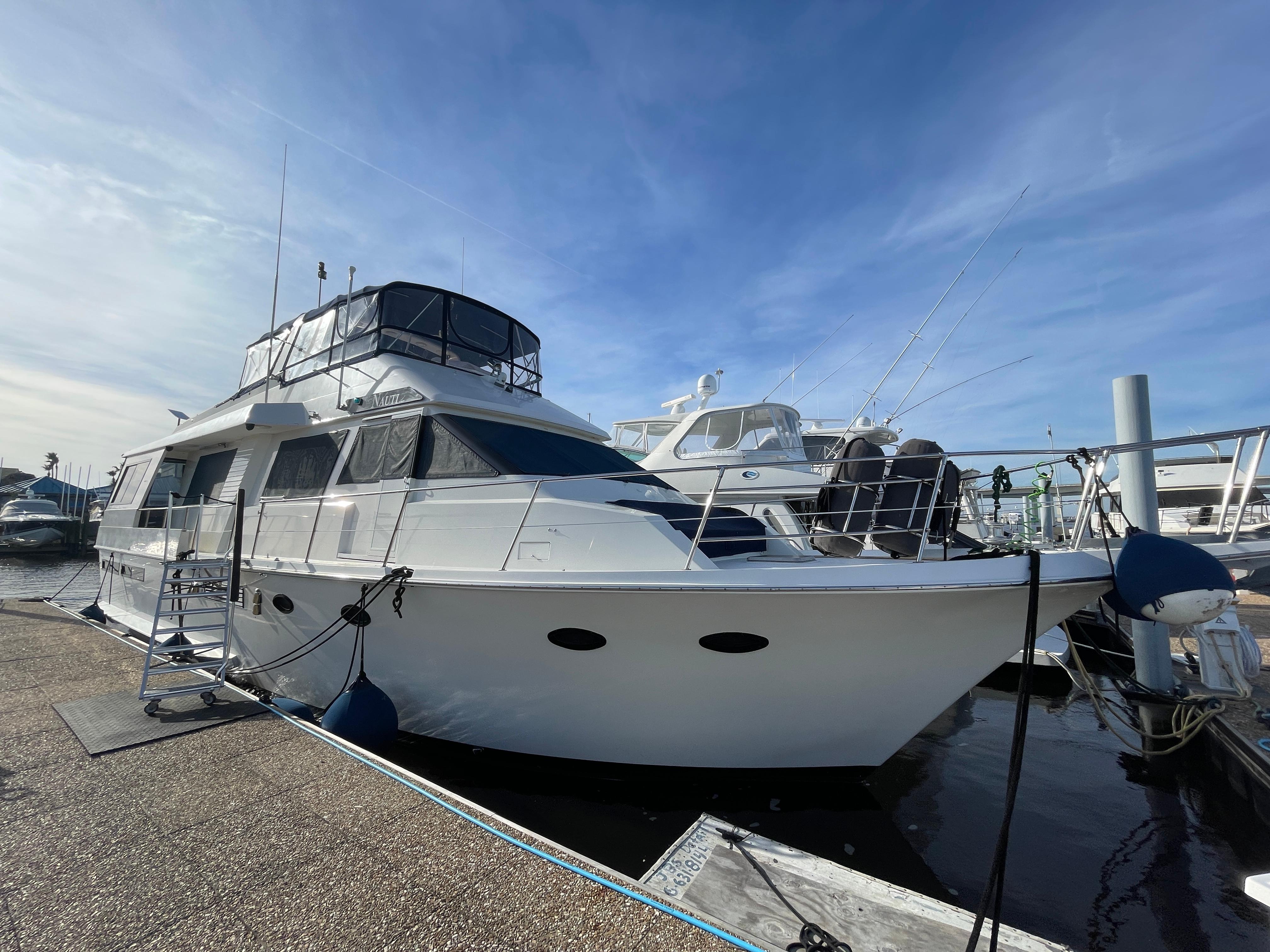 1990 viking motor yacht for sale