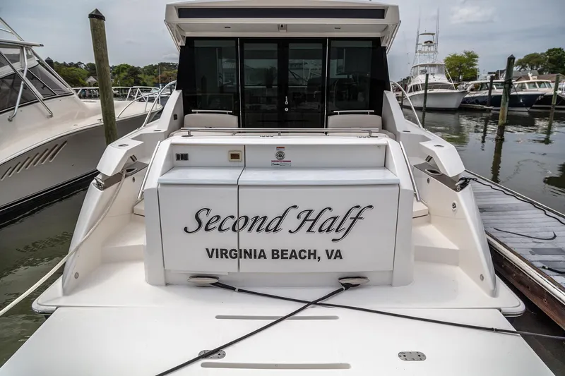 Second Half Yacht Photos Pics Tiara 44 SECOND HALF - Transom & Swim Platform