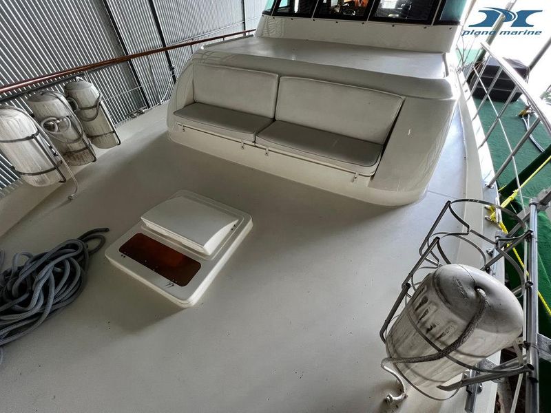 1986 Hatteras 53 Extended Deckhouse Motor Yacht