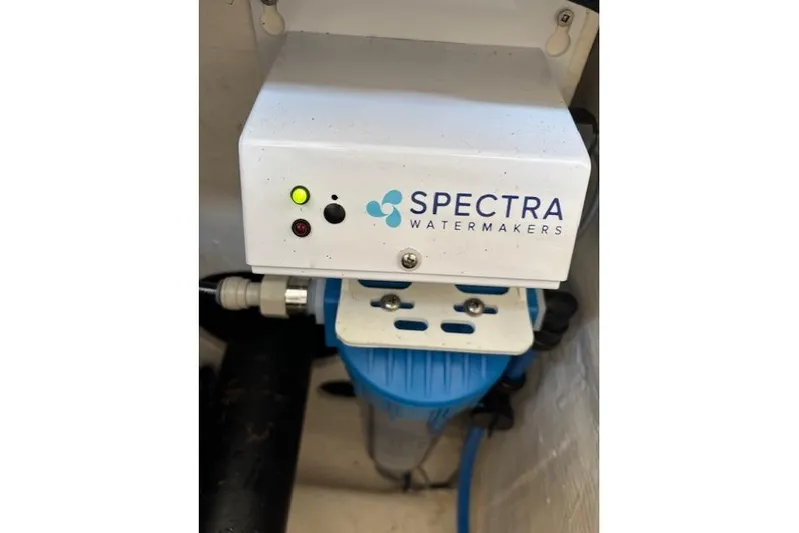 The Riddler Yacht Photos Pics Spectra Watermakers system on 2009 Tiara Yachts 3600 Open.