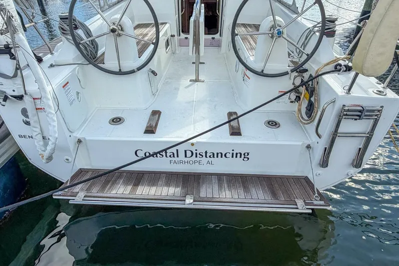 Coastal Distancing Yacht Photos Pics 2021 Beneteau Oceanis 30.1 sailboat named "Coastal Distancing" docked in Fairhope, AL.