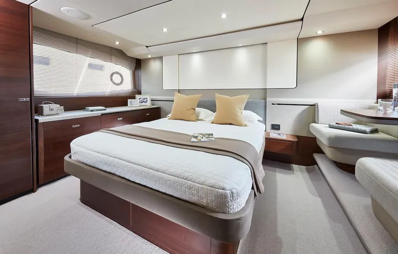  Yacht Photos Pics Manufacturer Provided Image: Princess 62 Cabin
