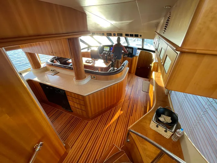 White Rabbit Yacht Photos Pics Pilothouse 1