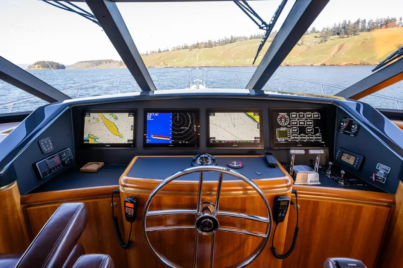 White Rabbit Yacht Photos Pics PH helm 2