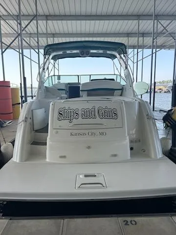  Yacht Photos Pics 2000 Formula 40 PC boat docked, named "Ships and Gigs," Kansas City, MO.