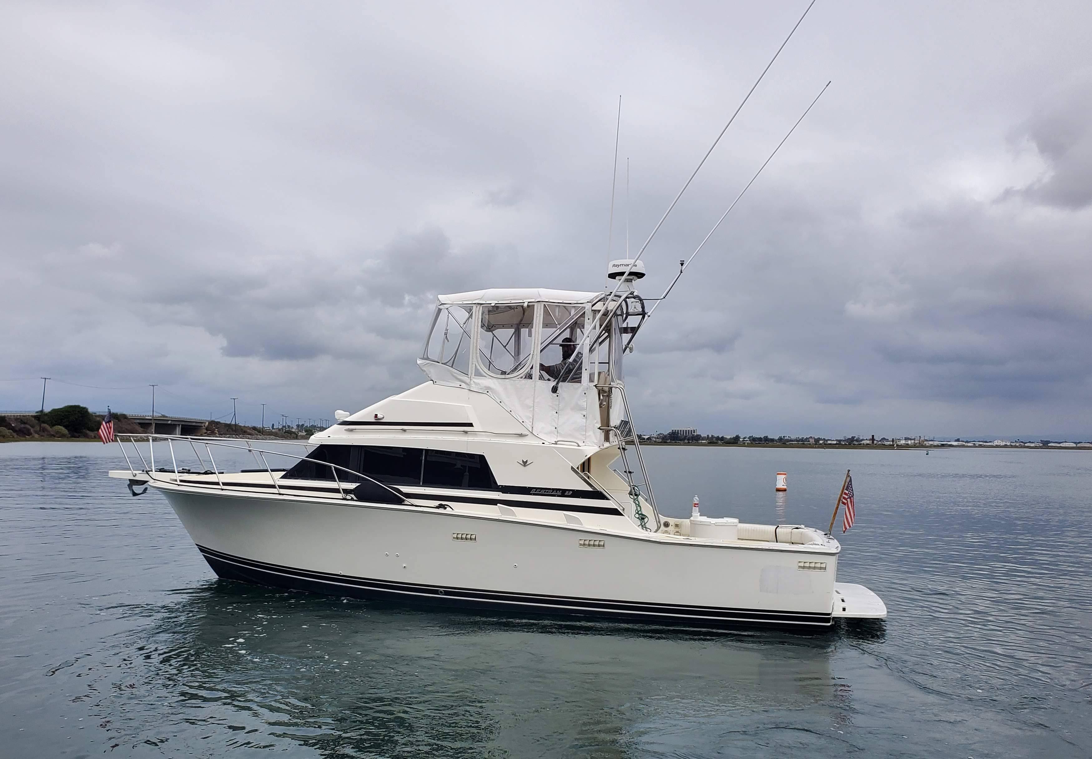 1988 Bertram Fiybridge Cruiser Flybridge for sale YachtWorld