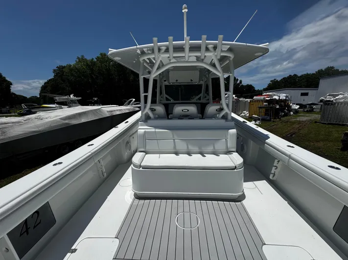  Yacht Photos Pics Yellowfin 42 Offshore- Aft Seating