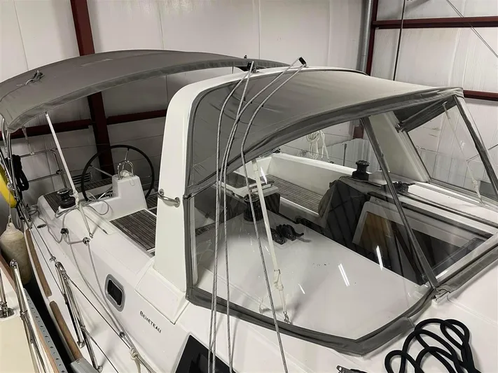 Rock Chalk Yacht Photos Pics Custom Dodger and Bimini