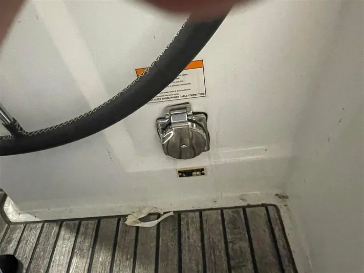 Rock Chalk Yacht Photos Pics Shore Power Inlet