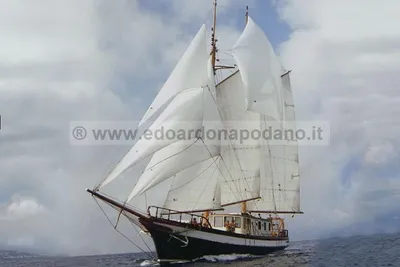 1925 Codecasa schooner