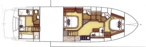 Rial Yacht Photos Pics Sarnico 60, Layout