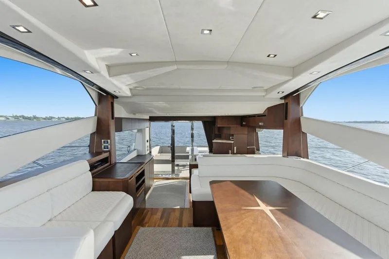 Nuckingfuts III Yacht Photos Pics Galeon 58 560 Sky Nuckingfuts- Salon/Dinette