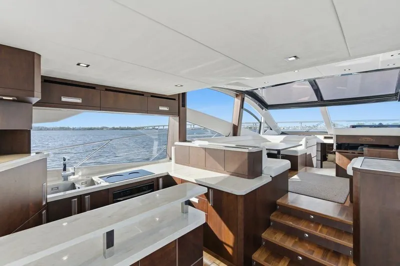 Nuckingfuts III Yacht Photos Pics Galeon 58 560 Sky Nuckingfuts- Salon/Galley