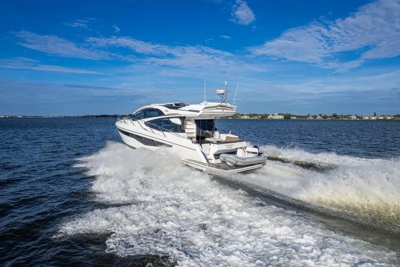 Nuckingfuts III Yacht Photos Pics Galeon 58 560 Sky Nuckingfuts- Running Profile