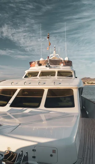 Marques Yacht Photos Pics Luxury yacht Benetti Tradition 100 from 2008 on calm waters.