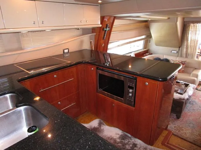 Sedona Yacht Photos Pics Galley