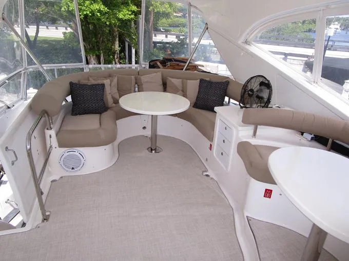 Sedona Yacht Photos Pics Flybridge Aft