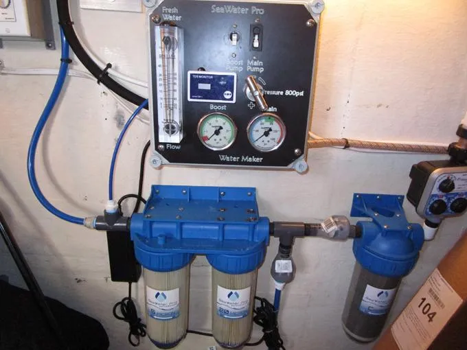 Sedona Yacht Photos Pics Lazarette Water Maker