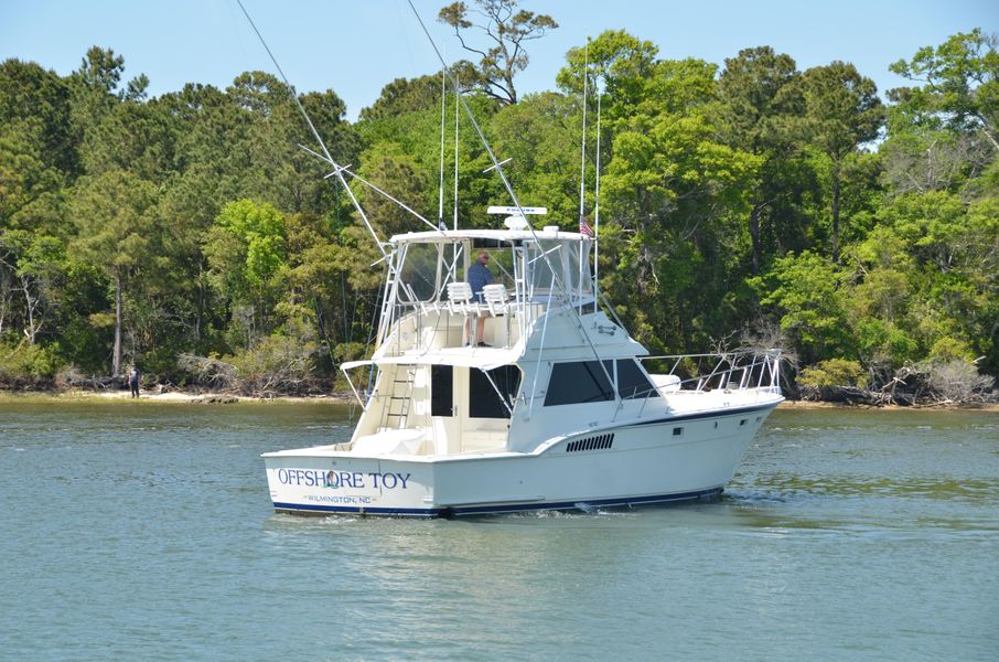 1987 Hatteras New Cummins PWR 45 Convertible