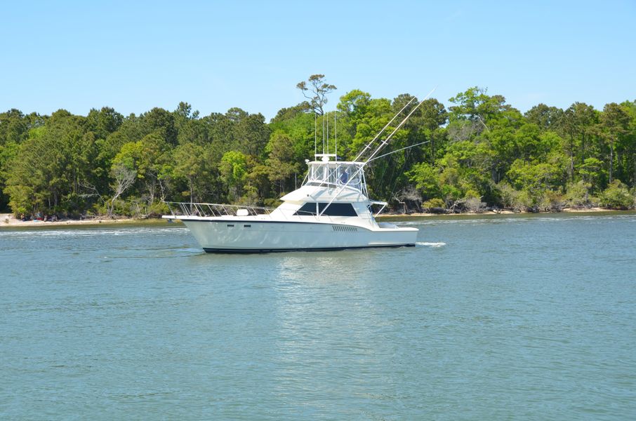 1987 Hatteras New Cummins PWR 45 Convertible