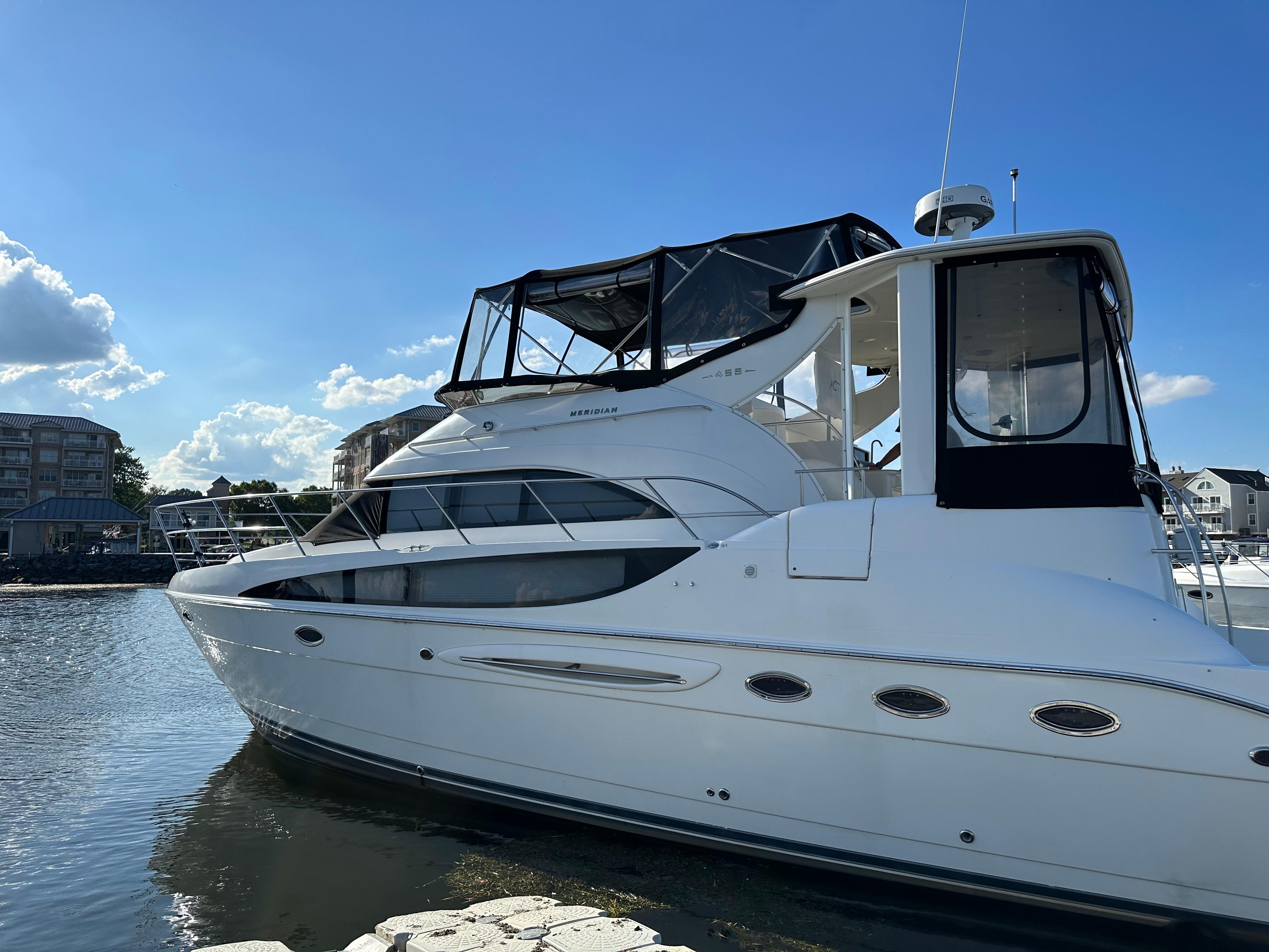 2005 meridian 459 motoryacht