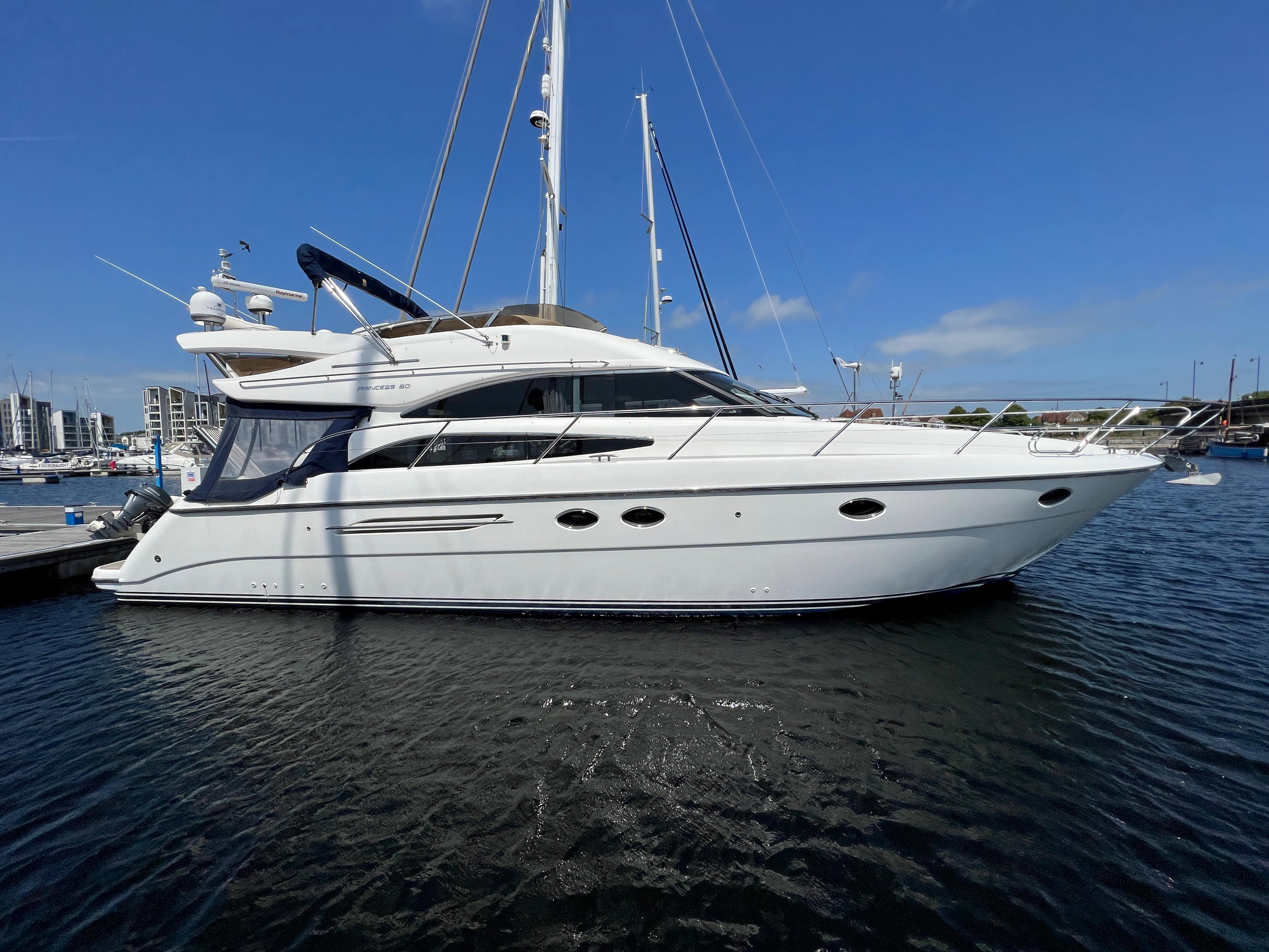 princess yachts 50