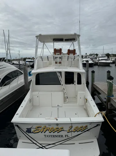  Yacht Photos Pics 1997 Ocean Yachts 40 Super Sport docked in Tavernier, FL.