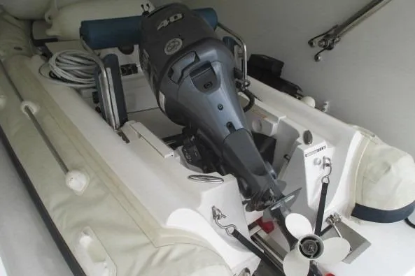 Sexsea Yacht Photos Pics tender and outboard