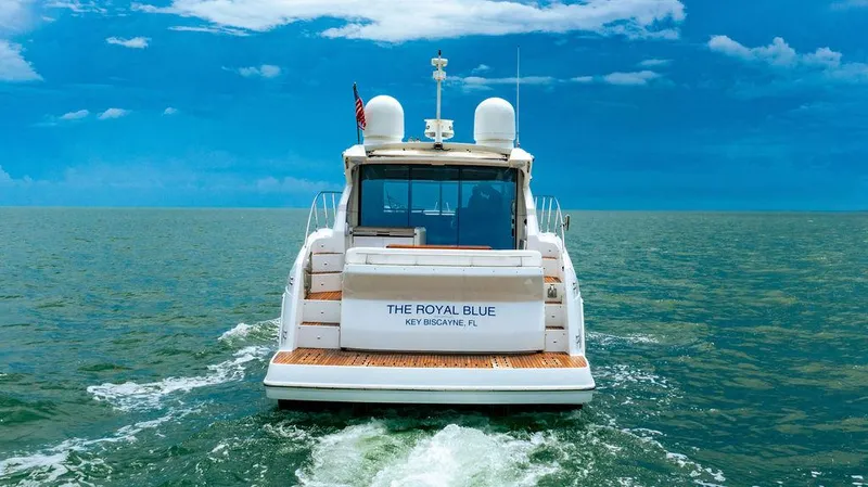 The Royal Blue Yacht Photos Pics 2015 Beneteau Gran Turismo 49 yacht cruising on open water.