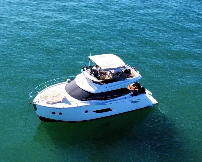  Yacht Photos Pics 2014 Carver C40 yacht on calm waters.