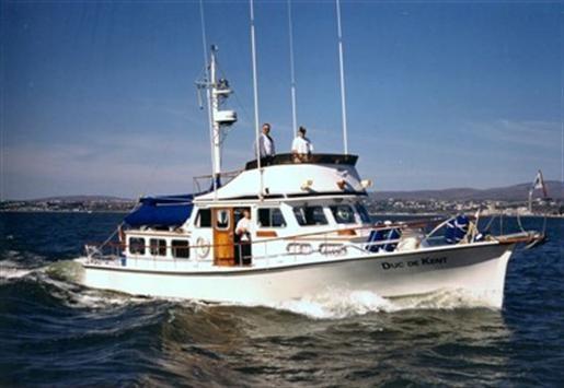 1985 Custom Cape Island Trawler 43