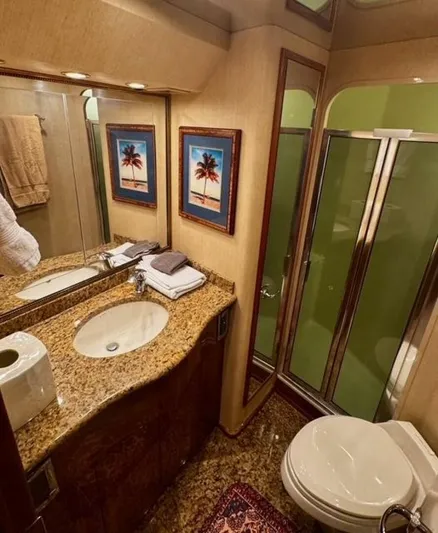 Liquid Gold Yacht Photos Pics 2005 Viking 74 Convertible 'Liquid Gold'