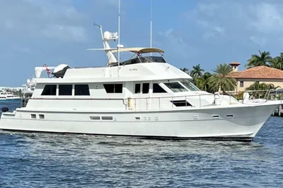 1989 Hatteras Custom Cockpit