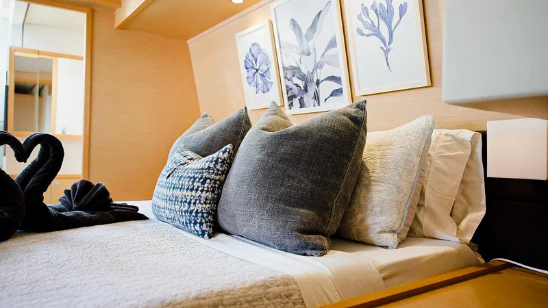 Respite At Sea Yacht Photos Pics Professionally Designed Interior Decor throughout Vessel