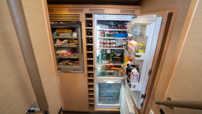 Respite At Sea Yacht Photos Pics Refrigeration is MAXED OUT