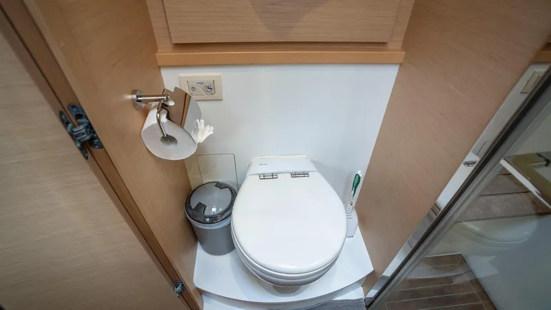 Respite At Sea Yacht Photos Pics Techma E-flush Toilets