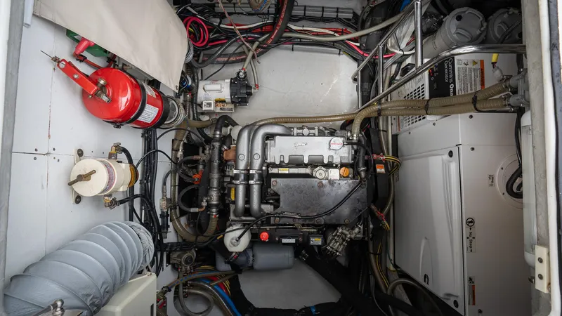 Respite At Sea Yacht Photos Pics Port Engine Compartment