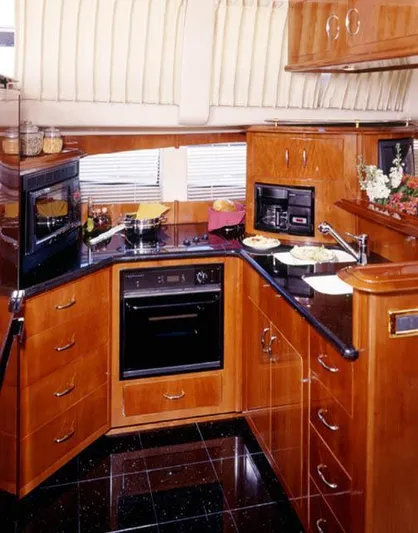 Charon Yacht Photos Pics Galley