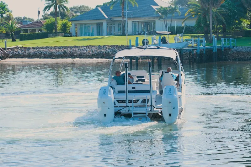 Hold On Yacht Photos Pics Bennington 30 HOLD ON - Aft Profile