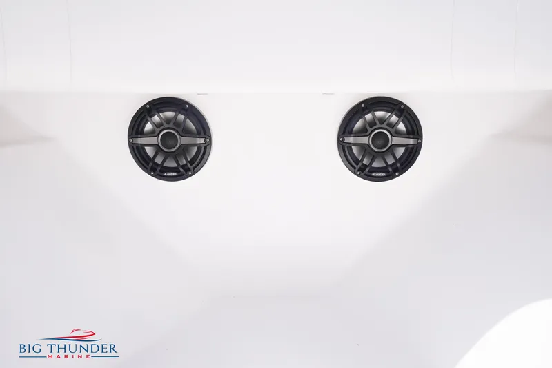  Yacht Photos Pics 2023 Fountain 38 TE boat speakers by Big Thunder Marine.
