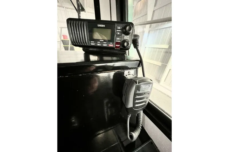  Yacht Photos Pics Uniden radio equipment inside a 1990 custom rebuilt dive boat/offshore vessel.