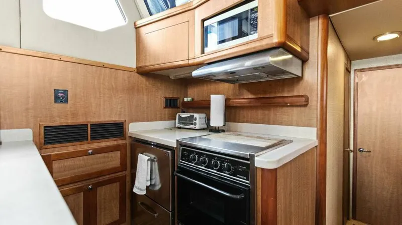 Island Time Yacht Photos Pics Galley