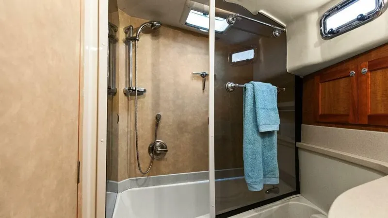 Island Time Yacht Photos Pics Shower Stall