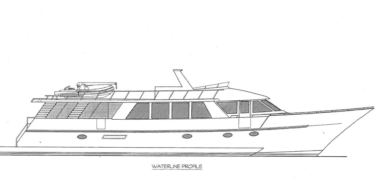 1991 Vantare Custom Flybridge Motoryacht