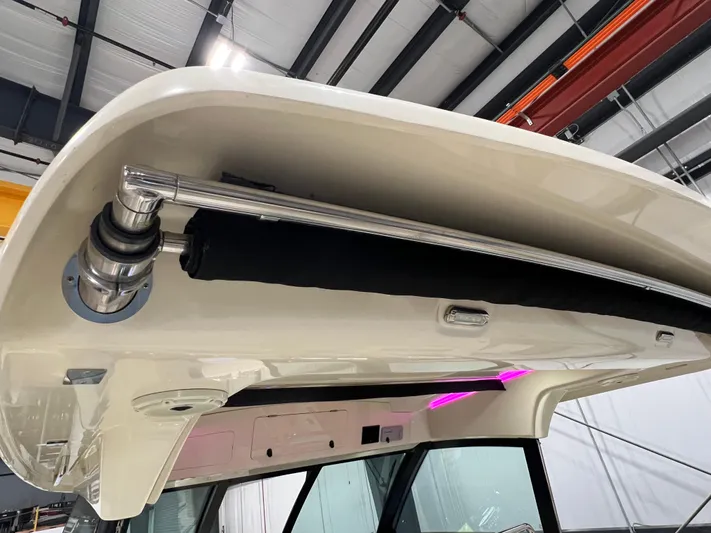  Yacht Photos Pics 2023 Chris-Craft Calypso 35 boat interior with sleek design and modern features.