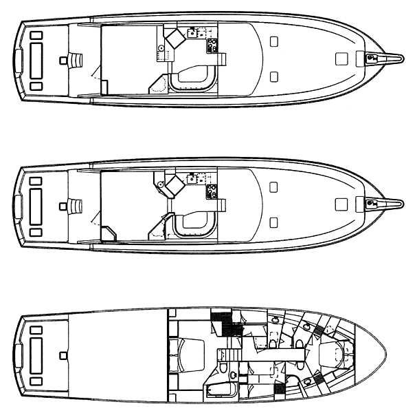 2000 Hatteras 70 
