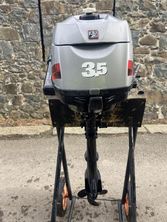 2016 Mariner Used 3.5hp Outboard, Tiller Short Shaft