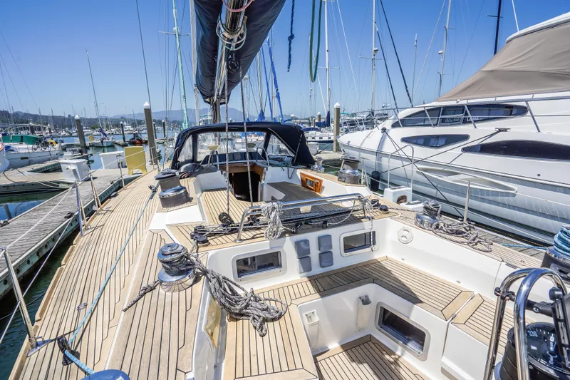 Hasard III Yacht Photos Pics aft cockpit