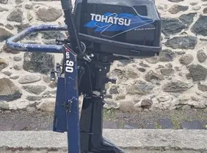 2008 Tohatsu Used 5hp Outboard Tiller Short Shaft