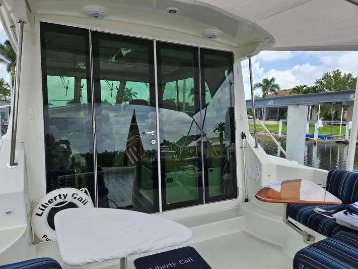 Liberty Call Yacht Photos Pics Salon doors closed